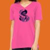 Missy's Relaxed Jersey Short-Sleeve V-Neck T-Shirt Thumbnail