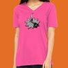Missy's Relaxed Jersey Short-Sleeve V-Neck T-Shirt Thumbnail