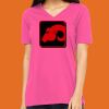 Missy's Relaxed Jersey Short-Sleeve V-Neck T-Shirt Thumbnail