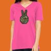 Missy's Relaxed Jersey Short-Sleeve V-Neck T-Shirt Thumbnail