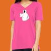 Missy's Relaxed Jersey Short-Sleeve V-Neck T-Shirt Thumbnail