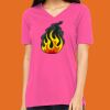 Missy's Relaxed Jersey Short-Sleeve V-Neck T-Shirt Thumbnail