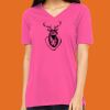 Missy's Relaxed Jersey Short-Sleeve V-Neck T-Shirt Thumbnail