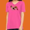 Missy's Relaxed Jersey Short-Sleeve V-Neck T-Shirt Thumbnail