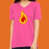 Missy's Relaxed Jersey Short-Sleeve V-Neck T-Shirt Thumbnail