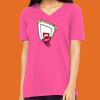 Missy's Relaxed Jersey Short-Sleeve V-Neck T-Shirt Thumbnail