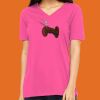 Missy's Relaxed Jersey Short-Sleeve V-Neck T-Shirt Thumbnail
