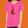 Missy's Relaxed Jersey Short-Sleeve V-Neck T-Shirt Thumbnail