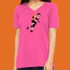 Missy's Relaxed Jersey Short-Sleeve V-Neck T-Shirt Thumbnail