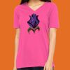 Missy's Relaxed Jersey Short-Sleeve V-Neck T-Shirt Thumbnail