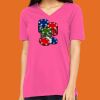 Missy's Relaxed Jersey Short-Sleeve V-Neck T-Shirt Thumbnail