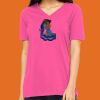 Missy's Relaxed Jersey Short-Sleeve V-Neck T-Shirt Thumbnail