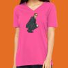 Missy's Relaxed Jersey Short-Sleeve V-Neck T-Shirt Thumbnail