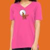 Missy's Relaxed Jersey Short-Sleeve V-Neck T-Shirt Thumbnail