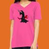 Missy's Relaxed Jersey Short-Sleeve V-Neck T-Shirt Thumbnail