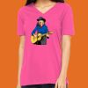 Missy's Relaxed Jersey Short-Sleeve V-Neck T-Shirt Thumbnail