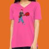 Missy's Relaxed Jersey Short-Sleeve V-Neck T-Shirt Thumbnail