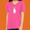 Missy's Relaxed Jersey Short-Sleeve V-Neck T-Shirt Thumbnail