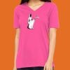 Missy's Relaxed Jersey Short-Sleeve V-Neck T-Shirt Thumbnail