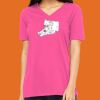 Missy's Relaxed Jersey Short-Sleeve V-Neck T-Shirt Thumbnail