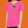 Missy's Relaxed Jersey Short-Sleeve V-Neck T-Shirt Thumbnail