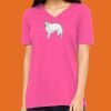 Missy's Relaxed Jersey Short-Sleeve V-Neck T-Shirt Thumbnail