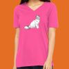 Missy's Relaxed Jersey Short-Sleeve V-Neck T-Shirt Thumbnail