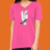 Missy's Relaxed Jersey Short-Sleeve V-Neck T-Shirt Thumbnail