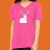 Missy's Relaxed Jersey Short-Sleeve V-Neck T-Shirt Thumbnail