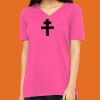 Missy's Relaxed Jersey Short-Sleeve V-Neck T-Shirt Thumbnail