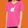 Missy's Relaxed Jersey Short-Sleeve V-Neck T-Shirt Thumbnail