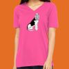 Missy's Relaxed Jersey Short-Sleeve V-Neck T-Shirt Thumbnail