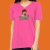 Missy's Relaxed Jersey Short-Sleeve V-Neck T-Shirt Thumbnail