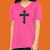 Missy's Relaxed Jersey Short-Sleeve V-Neck T-Shirt Thumbnail