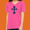 Missy's Relaxed Jersey Short-Sleeve V-Neck T-Shirt Thumbnail