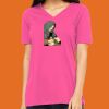 Missy's Relaxed Jersey Short-Sleeve V-Neck T-Shirt Thumbnail