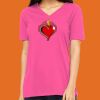 Missy's Relaxed Jersey Short-Sleeve V-Neck T-Shirt Thumbnail
