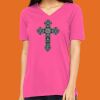 Missy's Relaxed Jersey Short-Sleeve V-Neck T-Shirt Thumbnail