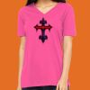 Missy's Relaxed Jersey Short-Sleeve V-Neck T-Shirt Thumbnail