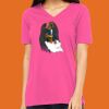 Missy's Relaxed Jersey Short-Sleeve V-Neck T-Shirt Thumbnail