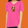 Missy's Relaxed Jersey Short-Sleeve V-Neck T-Shirt Thumbnail