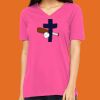 Missy's Relaxed Jersey Short-Sleeve V-Neck T-Shirt Thumbnail