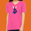 Missy's Relaxed Jersey Short-Sleeve V-Neck T-Shirt Thumbnail