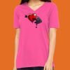 Missy's Relaxed Jersey Short-Sleeve V-Neck T-Shirt Thumbnail