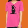 Missy's Relaxed Jersey Short-Sleeve V-Neck T-Shirt Thumbnail