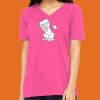Missy's Relaxed Jersey Short-Sleeve V-Neck T-Shirt Thumbnail