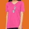 Missy's Relaxed Jersey Short-Sleeve V-Neck T-Shirt Thumbnail
