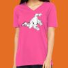 Missy's Relaxed Jersey Short-Sleeve V-Neck T-Shirt Thumbnail