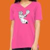 Missy's Relaxed Jersey Short-Sleeve V-Neck T-Shirt Thumbnail