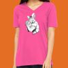 Missy's Relaxed Jersey Short-Sleeve V-Neck T-Shirt Thumbnail